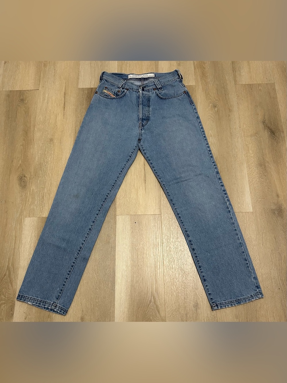 Diesel Vintage 90’s  Unisex Light Blue High-Rise Denim Jeans
